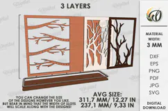 Jewelry Stand Laser Cut. Jewelry Organizer SVG Product Image 2