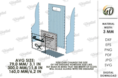 3D Gift Box Laser Cut. Boho SVG Product Image 2