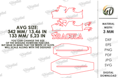 Halloween Character Shelf Sitter Laser Cut. Stand decor SVG Product Image 2