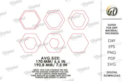 Layered Topographic Valet Tray Laser Cut. Catchall Tray SVG Product Image 2