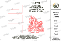 Flower Stand Laser Cut. Home Decor. Stand Decor SVG Product Image 2