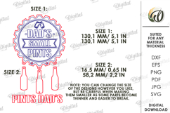 3D Personalized Dad Sign Laser Cut. Wall Decor SVG Product Image 2