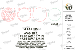 Valentine's Day Maze Laser Cut. Maze Game SVG Product Image 2