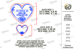 Personalized Family Wall Sign Laser Cut. Home Wall Decor DVG Product Image 2