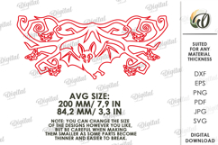 Halloween Garland Laser Cut. Halloween Wall Decor SVG Product Image 2