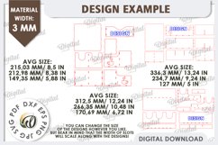 Coffee Syrup Racks Laser Cut Bundle. Bottle Holders SVG Product Image 17