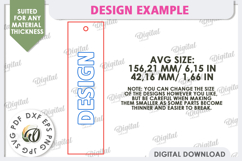 Mother's Day Bookmark Lasercut. Wooden Engraved Bookmark SVG Product Image 2