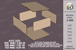 Christening Keepsake Bundle Laser Cut. Wooden Memory Box SVG Product Image 2