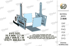 3D Gift Box Laser Cut. Boho SVG Product Image 2