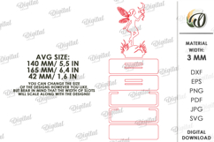 Fairy Light Stand Laser Cut. Lightbox. Led Light Lamp SVG Product Image 2