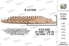 Multi Cord Holder Laser Cut. Wooden Cord Organizer SVG Product Image 2