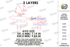 Halloween Directional Sign Laser Cut. Yard Stake SVG Product Image 2