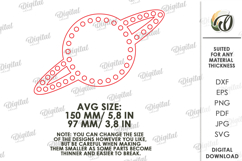 Kids Macrame Decor Laser Cut. Kids Room Wall Decor SVG Product Image 3