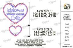 Pets Personalized Decors Laser Cut. Animal Lover Gift SVG Product Image 2
