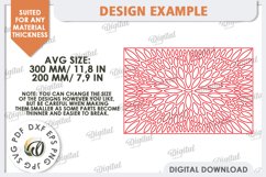 Wood Placemat Laser Cut. Home Decor. Wood Coasters SVG Product Image 2