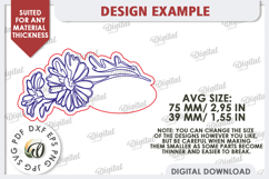 Wedding Place Card Laser Cut. Personalized Name Card SVG Product Image 2