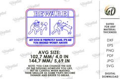 3D Sarcastic Decor Laser Cut. Wall Decor SVG Product Image 2