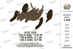 Wine Bottle Holders Bundle Laser Cut. Wine Stand SVG Product Image 10