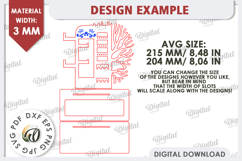 Jewelry Organizer Laser Cut. 3D Jewelry Stand SVG Product Image 2