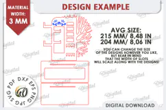 Jewelry Organizer Laser Cut. 3D Jewelry Stand SVG Product Image 2