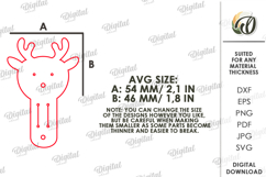 Felt Cable Organizer Laser Cut. Cord Organizer SVG Product Image 2