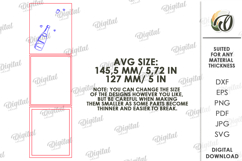 3D Wedding guest fingerprint sign Laser Cut Product Image 2