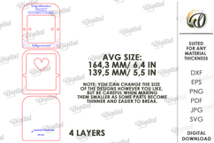 3D Surprise Card Laser Cut. Fairy Godmother Invitation SVG Product Image 2