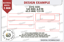 Wooden Desk Name Plates LaserCut Bundle. Personalized SVG Product Image 13