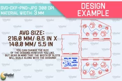 Dogs Food Container Laser Cut. Pets Food Box SVG Product Image 2