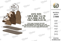 Funny Animal Stand Laser Cut. Stand Decor. Cat SVG Product Image 2