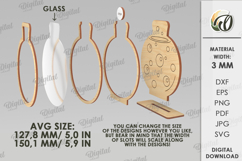 3D Personalized Teacher Token Jar Laser Cut. Reward Jar SVG Product Image 2
