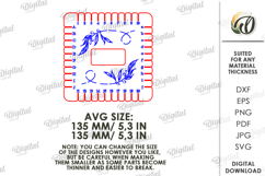 Kumihimo Disk Laser Cut. Braiding Tool SVG Product Image 2