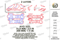 Halloween Wall Decor Laser Cut. Halloween Decor SVG Product Image 2