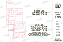 Educational Kids Game Laser Cut. Montessori Game SVG Product Image 3