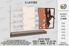 Jewelry Stand Laser Cut. Jewelry Organizer SVG Product Image 2