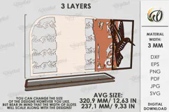 Jewelry Stand Laser Cut. Jewelry Organizer SVG Product Image 2