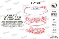 Summer Directional Sign Laser Cut. Summer Decor SVG Product Image 2
