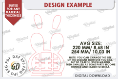 Kids Accessory Holder LaserCut. Hair Scrunchie Hanger SVG Product Image 2