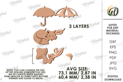 Wooden Fall Wall Decor Lasercut. Fall Wall Decor SVG Product Image 2