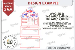 Jewelry Organizer Laser Cut. 3D Jewelry Stand SVG Product Image 2