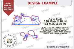 Rat Funny Decor Laser Cut. Cute Animal. Shelf Sitter SVG Product Image 2