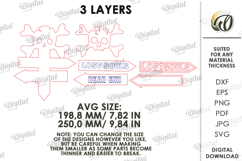 Halloween Directional Sign Laser Cut. Yard Stake SVG Product Image 2