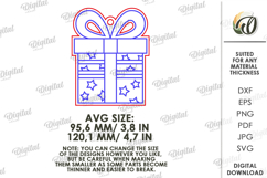 Paintable Christmas ornament Laser Cut. Christmas Decor SVG Product Image 2