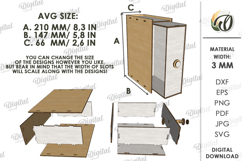Decorative Book Nooks Bundle Laser Cut. Bookshelf Decor SVG Product Image 2