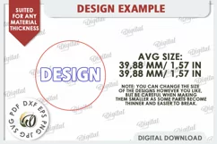 Blood Donor Badge Laser Cut. Blood Donation Badge SVG Product Image 2