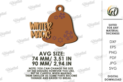 Christmas Layered Ornaments Bundle Lasercut. Christmas SVG Product Image 2