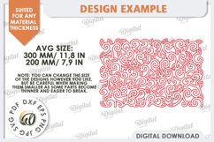 Wood Placemat Laser Cut. Home Decor. Wood Coasters SVG Product Image 2