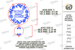 Personalized Family Wall Sign Laser Cut. Home Wall Decor DVG Product Image 2