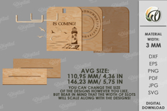 Interchangeable countdown Laser Cut. Home decor SVG Product Image 4