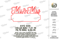 Wedding Decor Laser Cut. Wooden Decor SVG Product Image 2